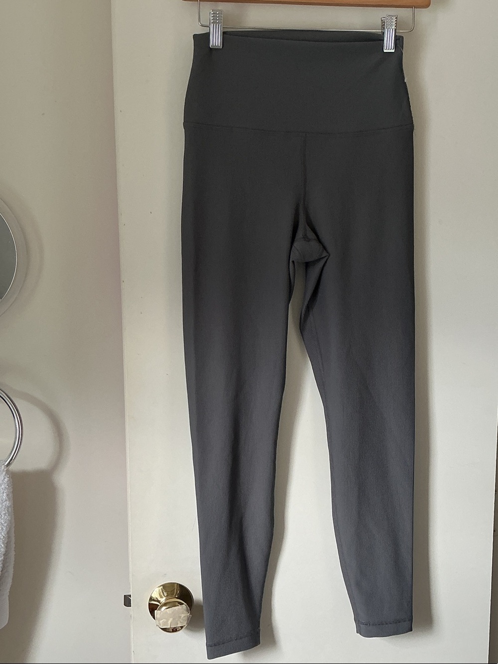 90 Degree By Reflex High-Rise Gray Leggings for Women